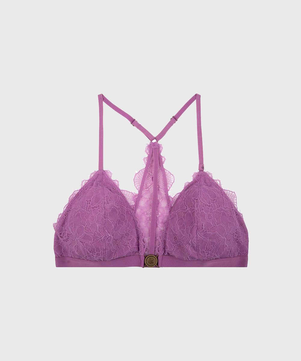 June Bralette Purple - Bollicine